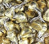Hershey Kisses Creamy Milk Chocolate Gold Wrapping With Almonds 2 Pounds