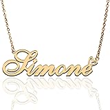 AQGS Simone Custom Name Necklace Customized