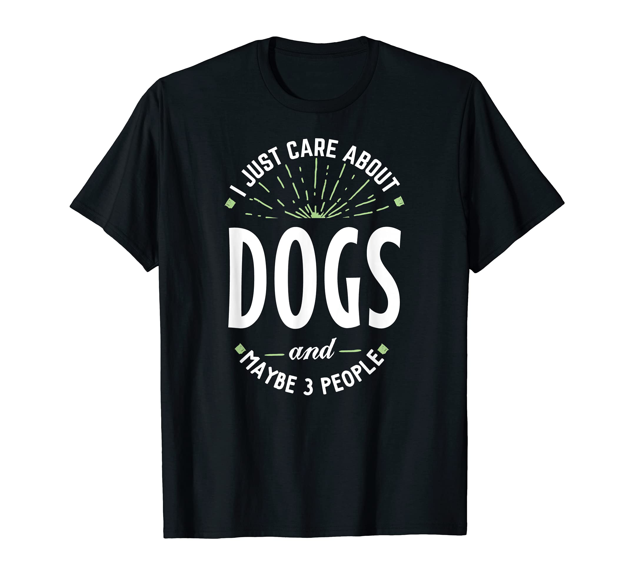 Funny Dogs Design for Men Dad Fathers Day Gift T-Shirt