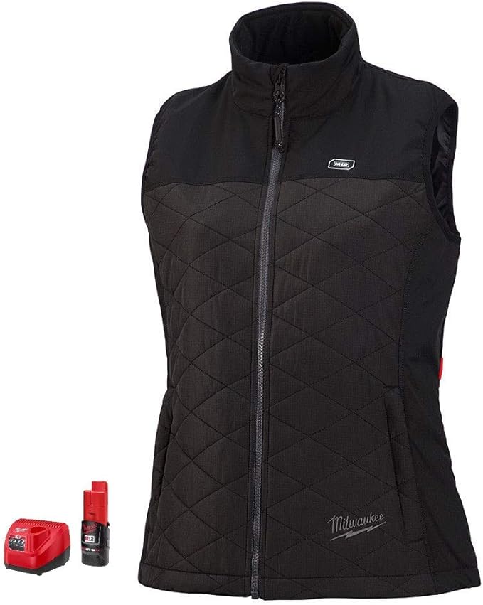 Milwaukee M12 Women's Heated AXIS Vest Kit (Large) Black Amazon.ca