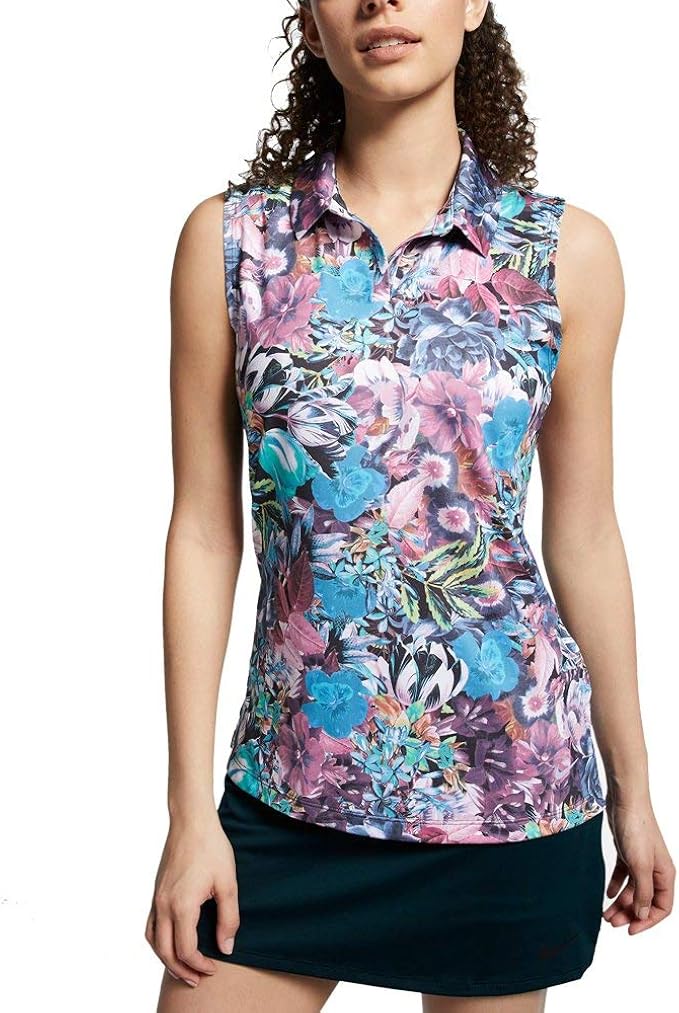 nike sleeveless golf polo