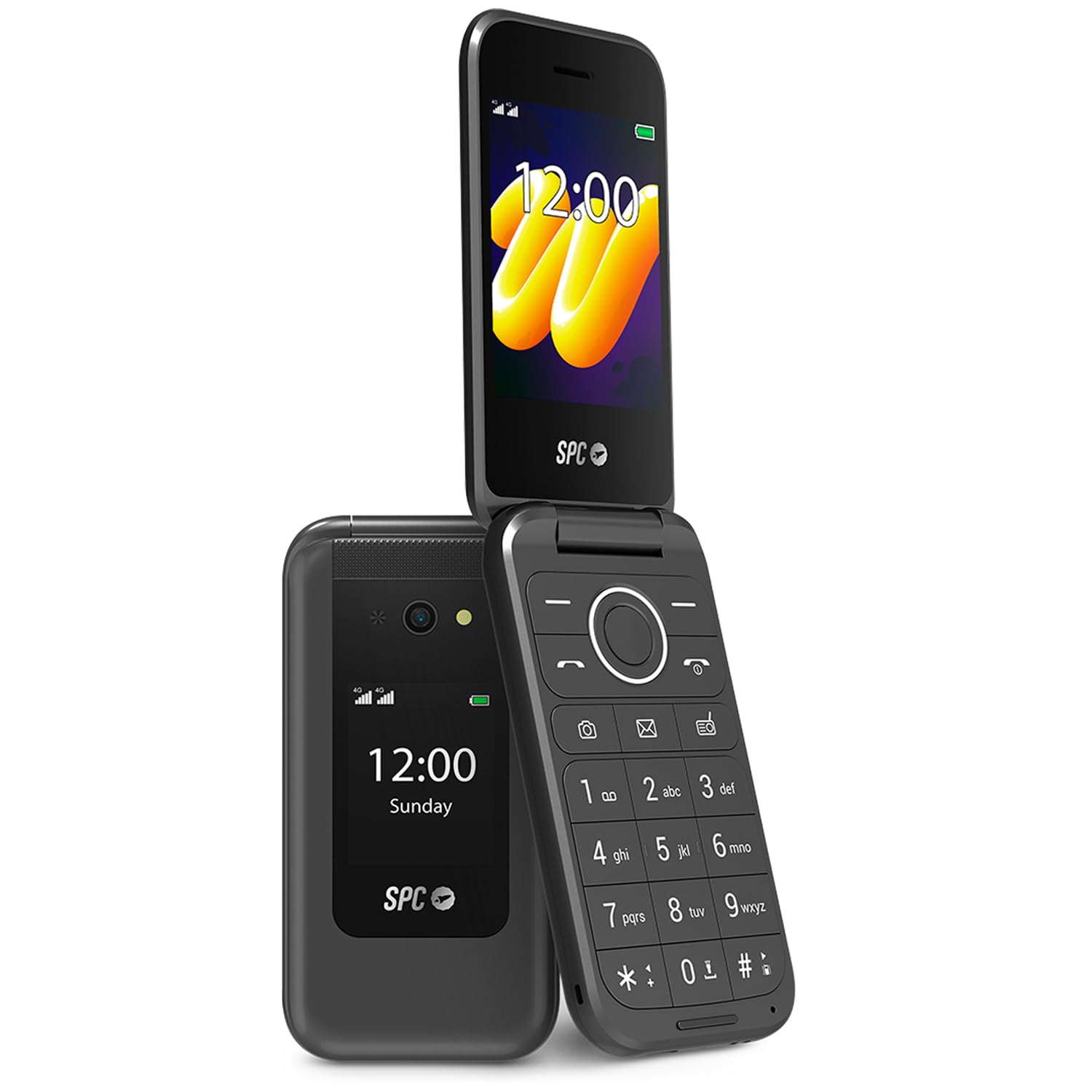 SPC WILD - Basic flip phone fo...