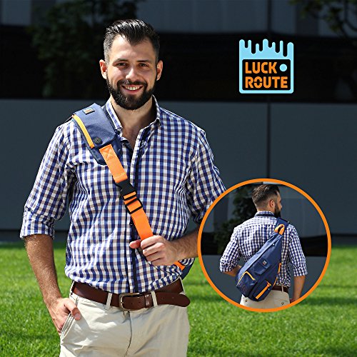 Crossbody Sling Bag Over Shoulder Backpack for Men & Women with