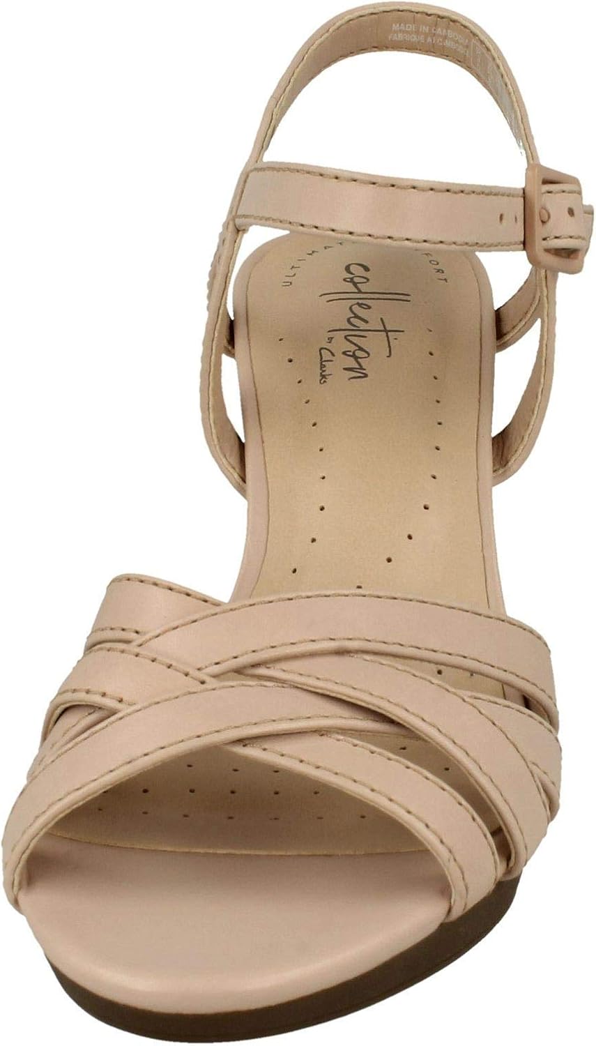 clarks adriel wavy pink