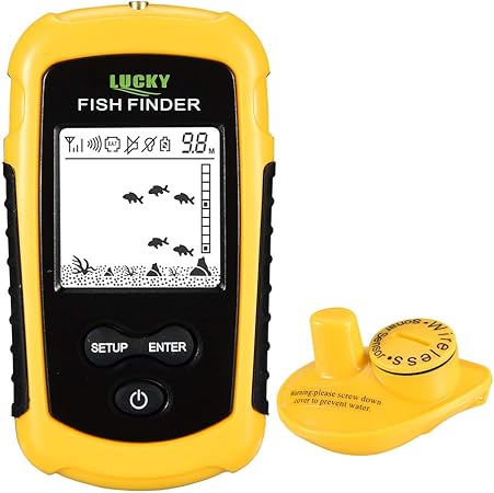 LUCKY Castable Wireless Fish Finder Kayak Portable Ice Fish finder