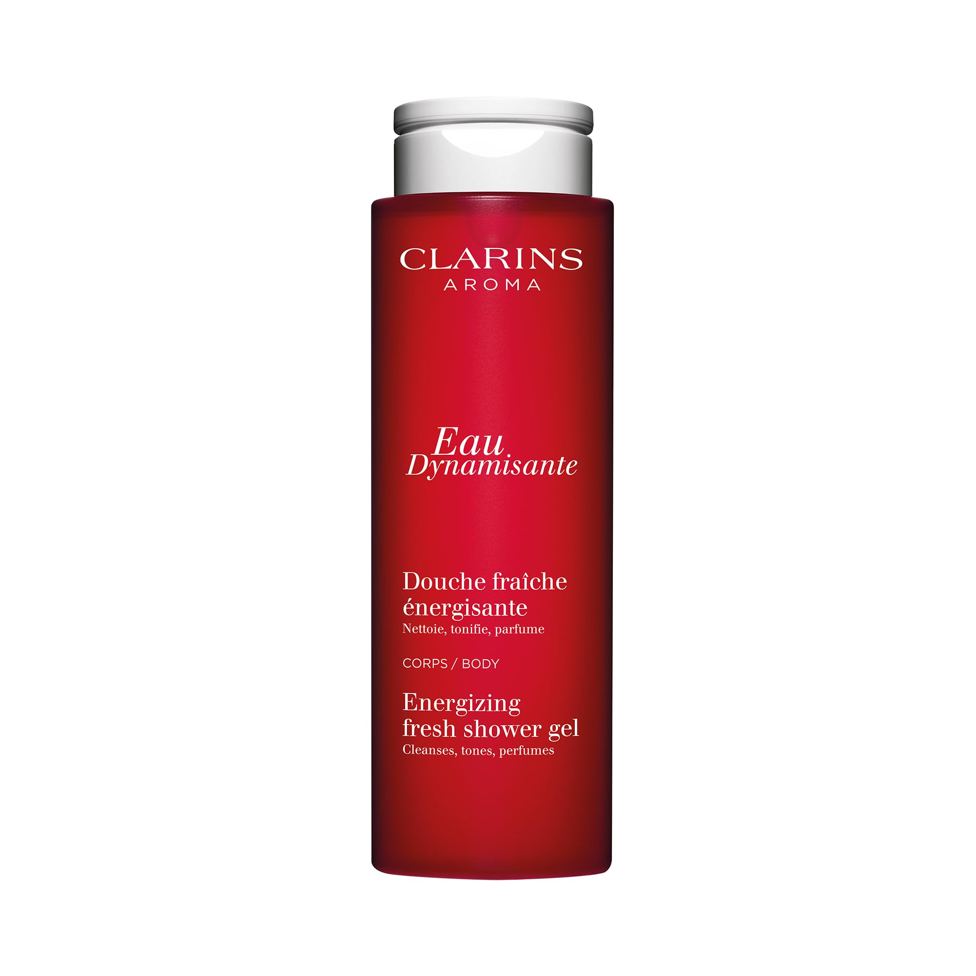 ​Clarins Eau Dynamisante Energizing Fresh Shower Gel 200ml | Invigorating Body Cleanser with Essential Oils, Tones & Refreshes Skin | Suitable for All Skin Types