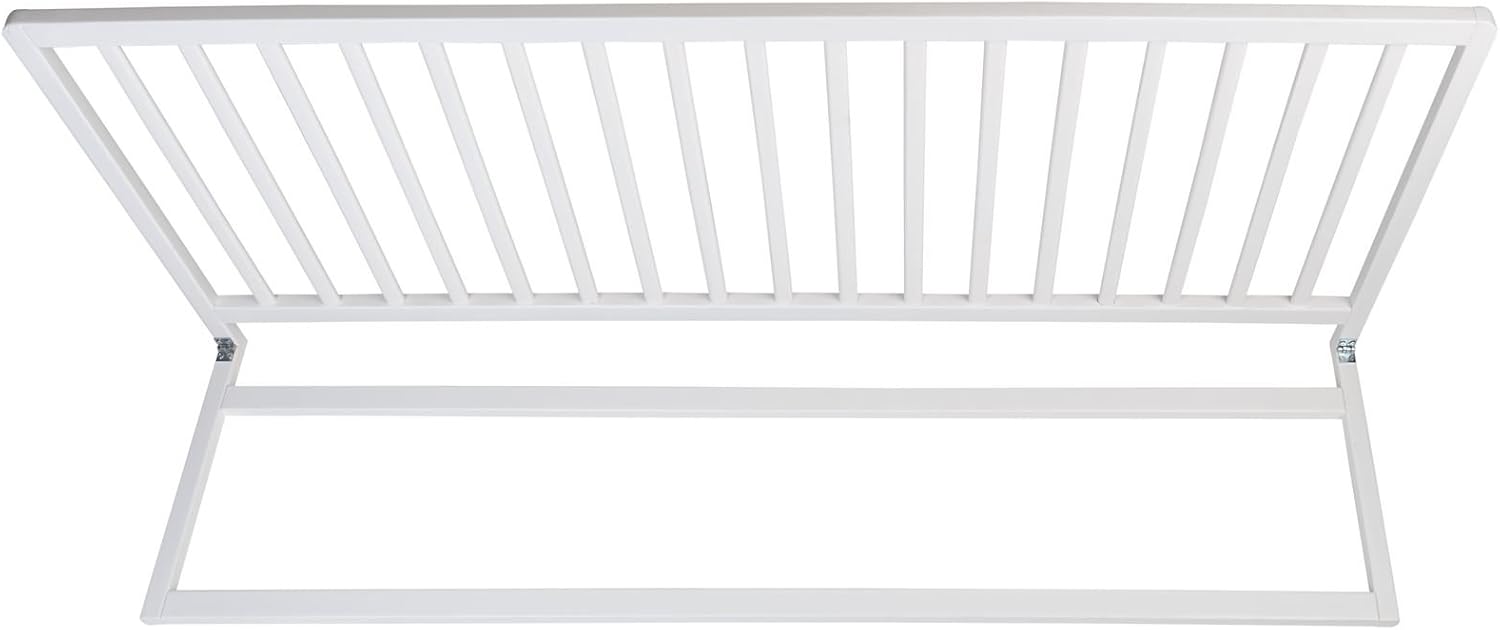 Safetots Extra Wide Extra Tall Wooden Bed Guard, White, 60cm High x 140cm Wide - Image 4