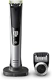 Philips Norelco Oneblade QP6520/70 Pro Hybrid Electric Trimmer and Shaver