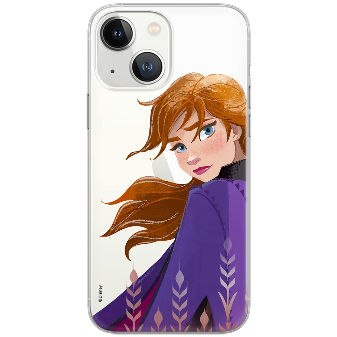 ERT GROUP mobile phone case for iPhone 13 MINI original and officially licensed Disney pattern Anna 002 optimally adapted to the shape of the mobile phone, case made of TPU