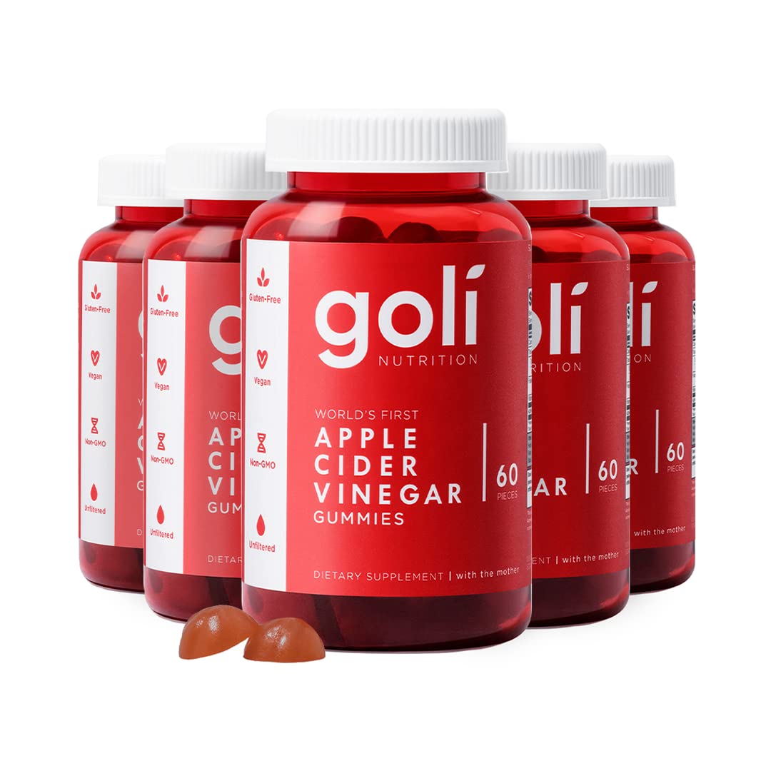 Goli Apple Cider Vinegar Gummy Vitamins - 300 Count