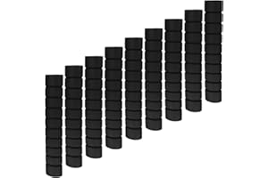 Milisten 9Pcs Non-Slip Sponge Handle Grips for Indoor Pull Up Bars, Soft Foam Covers for Home Gym Fitness