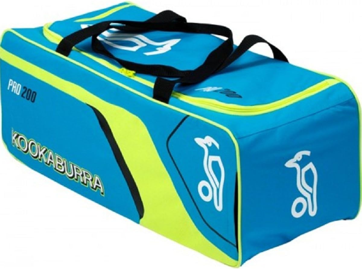 KOOKABURRA Pro 200 Holdall Cricket Bag Black/Lime/Silver Amazon.co.uk Sports & Outdoors