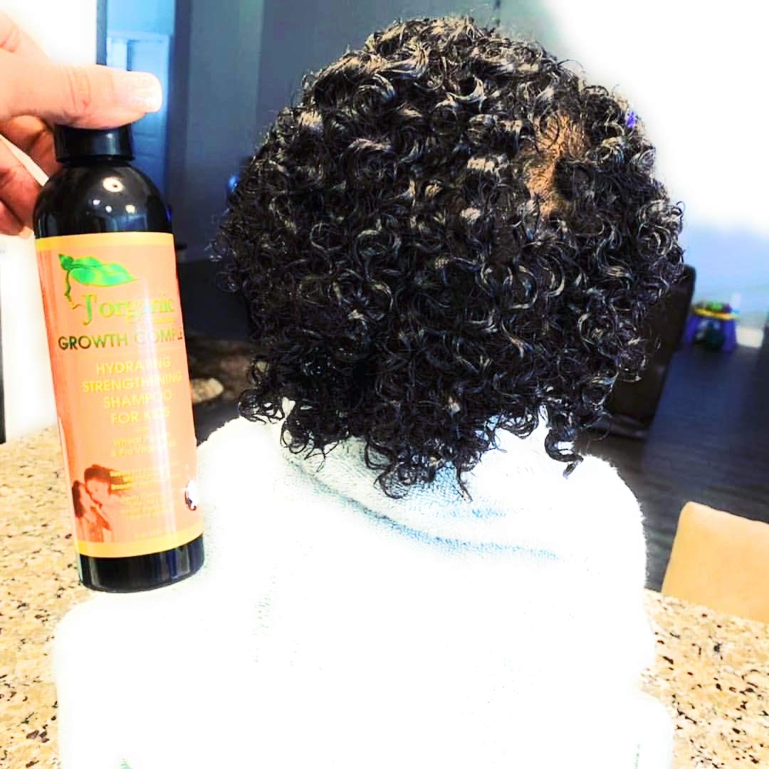 J’Organic Solutions Carrot Argan Kids Leave-in Conditioning Milk Detangler with Jamaican Black Castor, Coconut Oil & More: Beauty