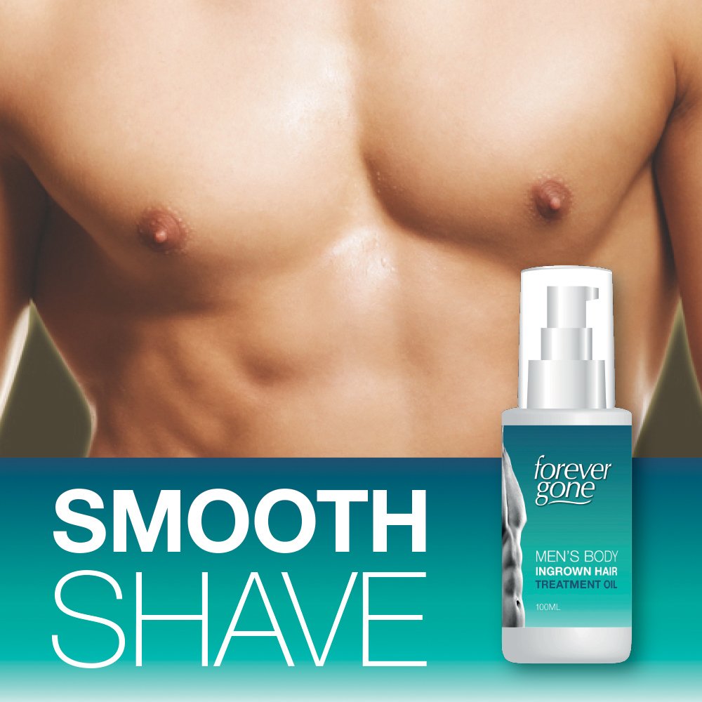 Amazon Com Forever Gone Mens Body Ingrown Hair Treatment Oil