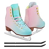LIKU Ice Skates for Girl and Women,Indoor/Outdoor