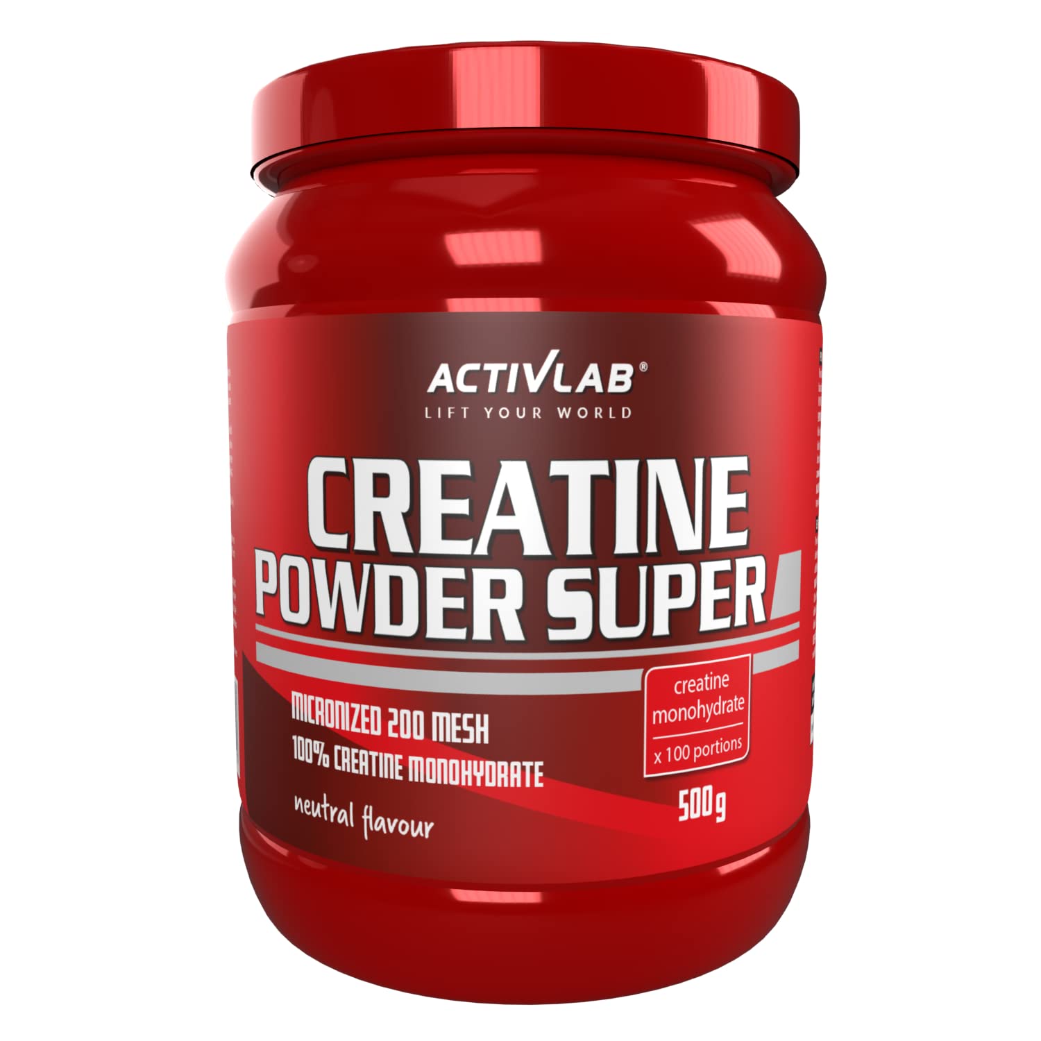 ACTIVLAB SPORT Creatine Powder Jar, 500 g, Natural