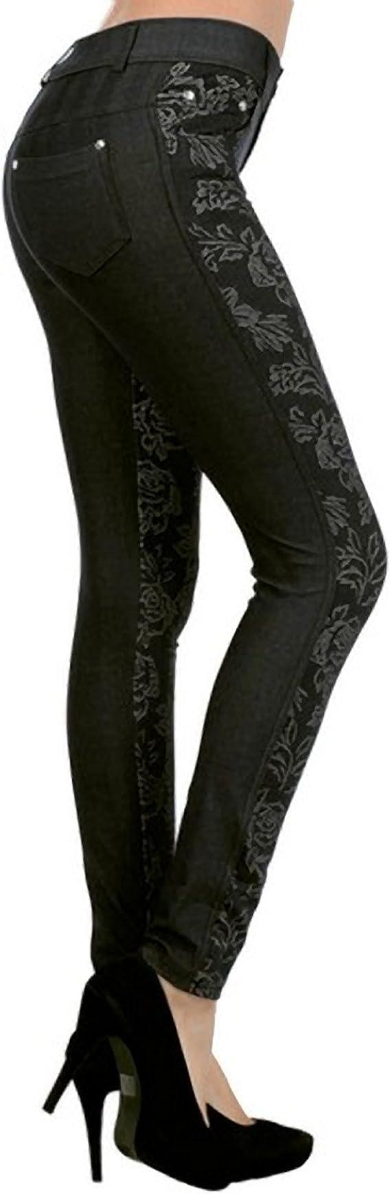 floral printed jeggings