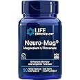 Life Extension Neuro-Mag Magnesium L-Threonate, 90 Vegetarian Capsules Ultra-Absorbable Magnesium - Memory, Focus & Overall C