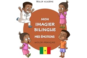 Mon imagier bilingue - mes émotions - wolof français