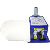 Precision Controls Chem Flow Chemical Metering Pump, 30 GPD, 100 PSI, 115V &ndash; Compact Diaphragm Dosing Pump for Chlorine, pH &amp; Rust Control &ndash; Kit with Injection Check Valve &amp; Tubing &ndash; Model CF30V1