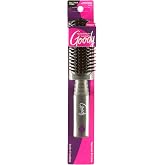 Goody Mini Styling Brush with Rubber Base - Detangler Brush For Quick Touch-Ups Throughout The Day for All Hair Types - Pain-Free Hair Accessories for Women, Men, Boys, and Girls