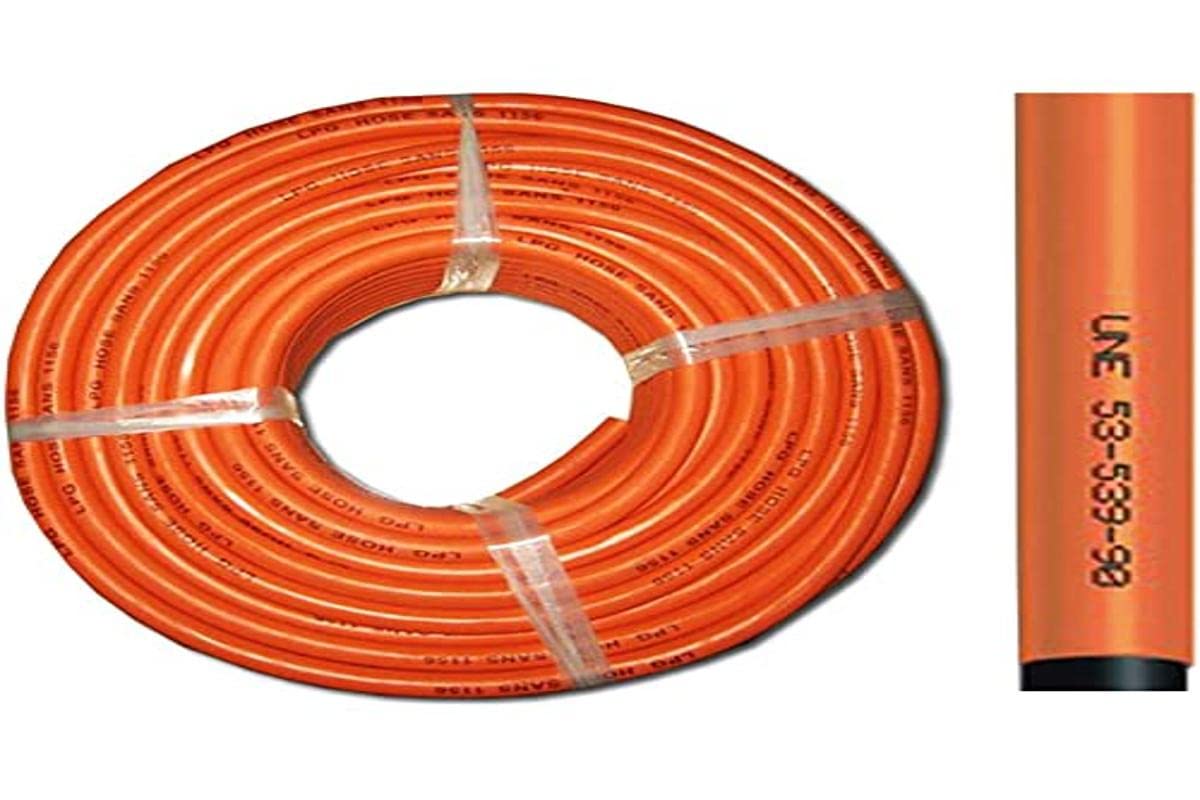 EDP 0 BUTANE GAS HOSE 9 x 15 mm Orange