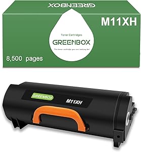 GREENBOX Compatible Toner Cartridge Replacement for Dell M11XH 331-9805 for Dell B2360d B2360dn B3460dn B3465dn B3465dnf Laser Printer (8,500 Pages High Yield, Black, 1-Pack)