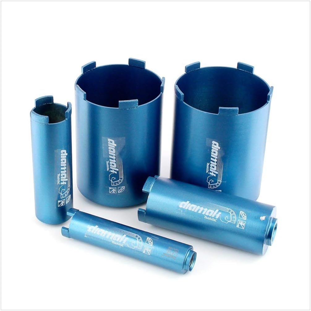 Makita P-74712 Makita P-74712 Diamak 10 Piece Dry Diamond Core Drill Set, Blue, 49.2 x 29.8 x 15.4 cm - Image 5