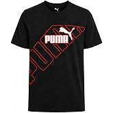 PUMA Boys T-Shirts Athletic Crewneck Short Sleeve Tees (Sizes S-XL) | Soft Breathable Cotton Blend, Comfortable Casual Fit, Great for School, Play &amp; Everyday Wear