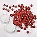 Auihiay 300 Pieces Sealing Wax Beads Sticks Gold Silver Red Wax Seal Beads Kit with 2 Pieces Candles and 1 Piece Melting Spoon for Wax Seal Stamp Letter Wedding Gift