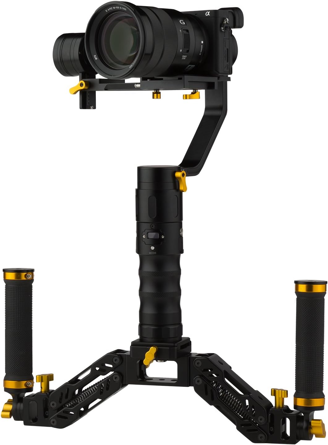 Ikan MS-Pro Beholder Gimbal & Flex Handle Stabilizer Kit Black (MS-PRO-FHS-KIT)