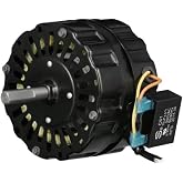 Master Flow Replacement Motor for Power Vents (EGV5/ERV4/ERV5) - Includes Capacitor, Easy Installation, Minimal Tools Needed, No Unit Removal Required - PVM105