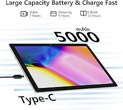 ZOFYWNAS Tablet Android 13 Tablets 10 inch, 6GB RAM