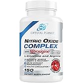Nitric Oxide Complex with Nitrosigine, Beet Root, Pine Bark, L-Citrulline & Black Pepper – Boost Blood Flow, Muscle Pumps, Strength & Energy – Pre Workout Supplement for Men & Women – 150 Capsules