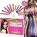 Hair Chalk, Temporary Hair Chalk, Hair Chalk Pens, Washable Hair Color, Fun DIY Gifts on Birthday, Holiday, Costume Cosplay Party, Safe for Kids ＆ Adults, 12Colors