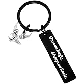 HUTIMY Eagle Scout Teens Christmas Birthday Keychain Gift Ideas Ceremony Boy Scout Key Chain