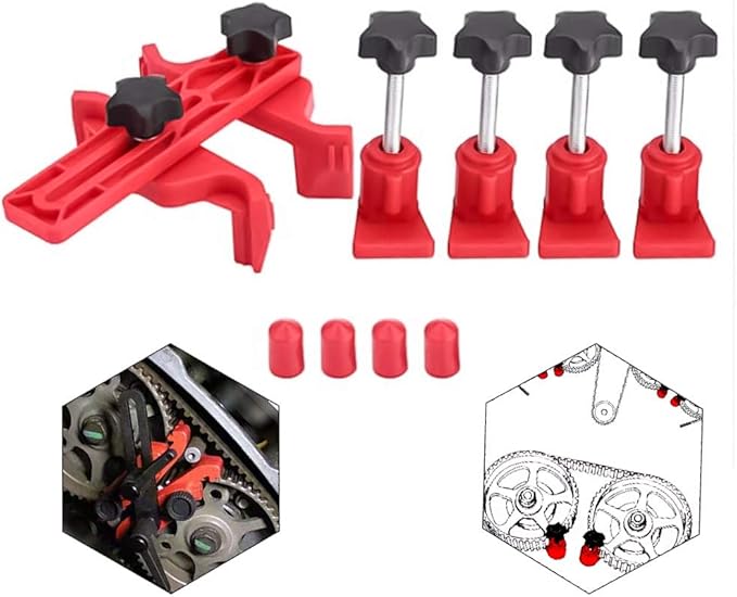 Cam Clamp Set, Timing Gear Clamp Set, Universal Cam Camshaft Lock