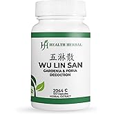 Health Herbal - HH2044C Wu Lin San/Gardenia & Poria Decoction, 100 Capsules/Bottle, 2 Bottles