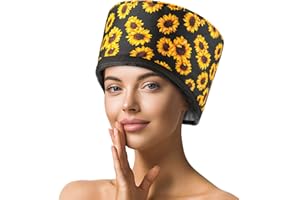 Luxebell Deep Conditioning Steamer Heat Cap Hair Care Cap for Deep Conditioner Natural Dry Curly Oil Black Hair Scalp Hot Treatment, Electric Thermal Cap for Women Girls Hair Salon Home Use