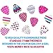 Guitar Picks for Girls by Musiclara | Designed FOR Girls BY Girls in the USA | Set of 12, Medium (.71 MM) Thickness, Colorful, Stylish, Premium Quality | Perfect Guitar Picks for Kids & Teens!