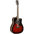 Yamaha 6 String Series A1R Acoustic-Electric Guitar-Rosewood, Tobacco Sunburst, Dreadnought Cutaway TBS