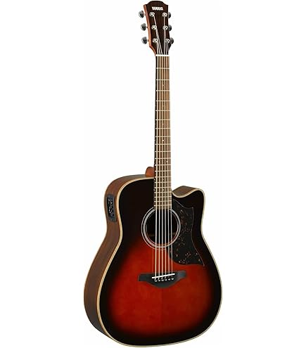 Amazon.com: Yamaha L-Series LL16 Acoustic-Electric Guitar with Gig