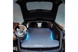 AEROGOGO Tesla Model Y Mattress Self Inflating Model Y Bed One Click to Inflate/Deflate Max 5.5”Thick, Backpack Size, 2 Person