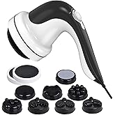 Cellulite Massager,Body Sculpting Machine for Stomach Fat,Handheld Cellulite Remover for Sculpt Belly,Thigh,Butt,Vibrating Massager for Deep Tissue & Lymphatic Drainage,Suitable for Women Man at Home