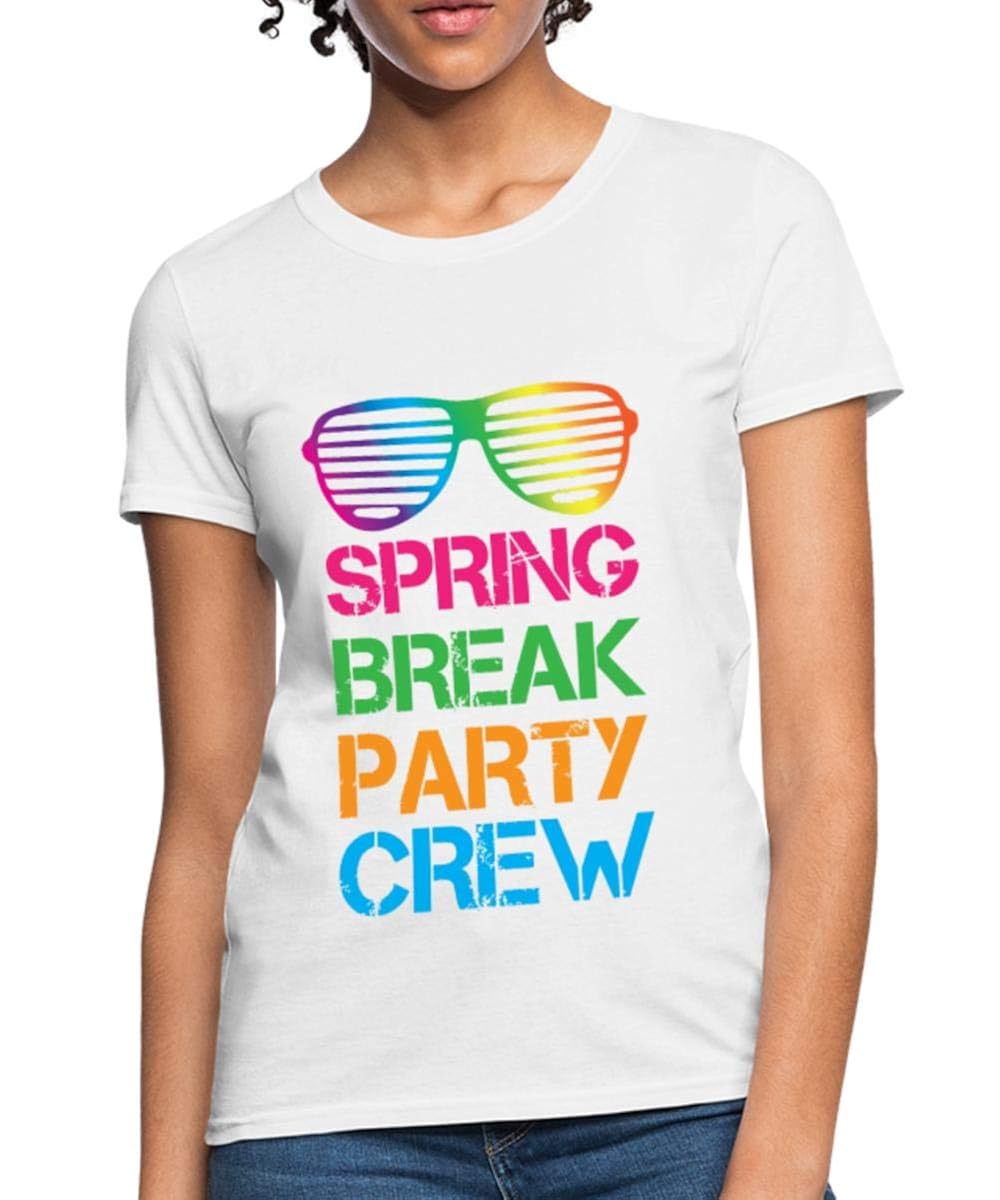 Spring Break Party Crew T Shirt 8901 Jznovelty