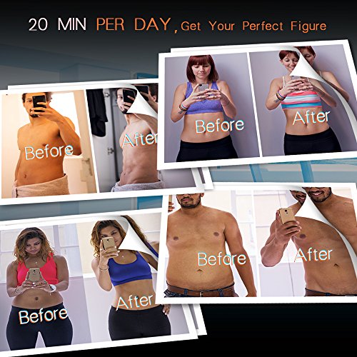 image for Ankuka Abdominal Muscle Toner, ABS Stimulator Portable Muscle Toning T