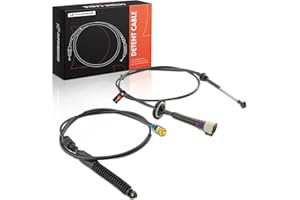A-Premium Automatic Transmission Gearshift Control Cable Compatible with Chevrolet & GMC Models - Silverado 1500/2500/3500, S