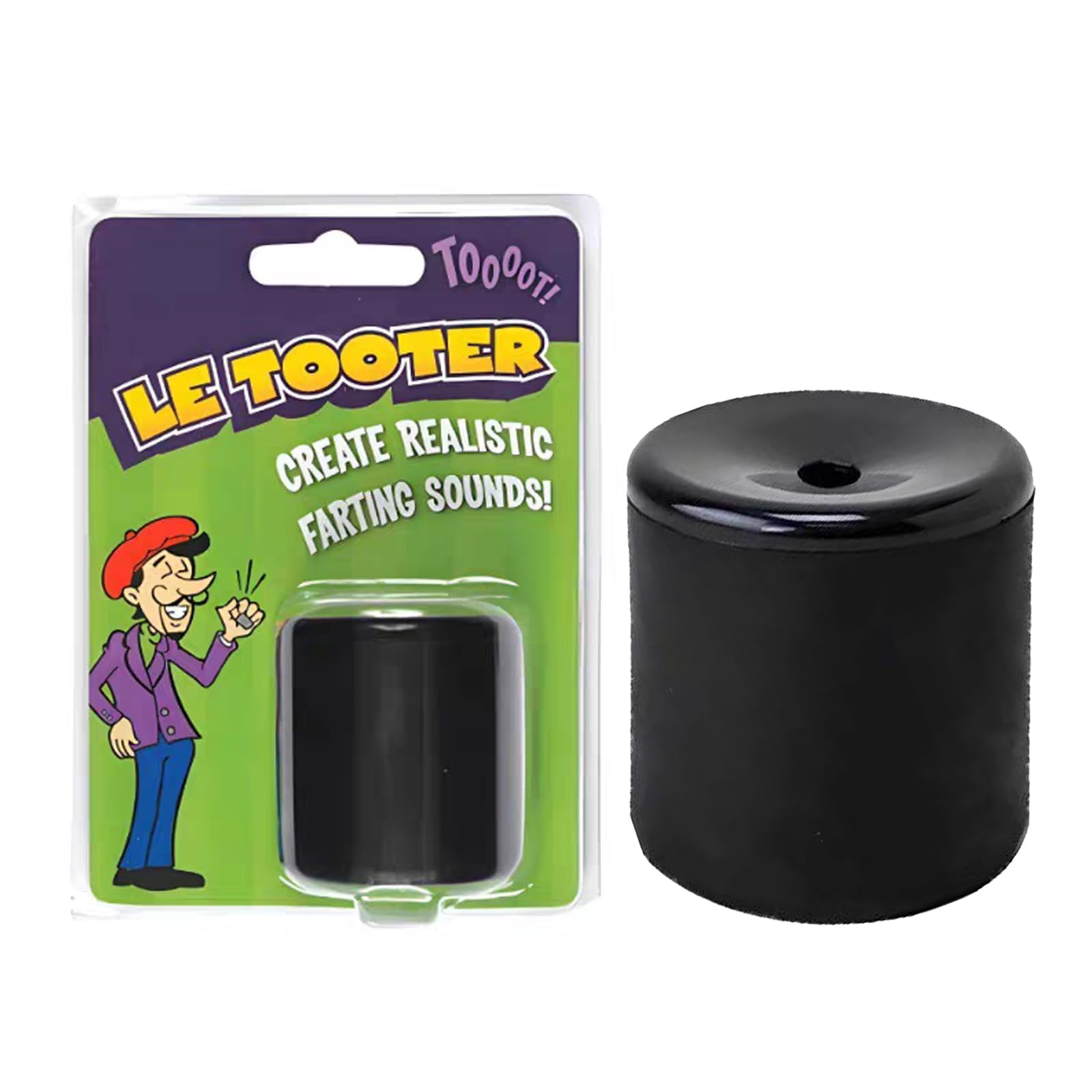 CrestHaven 1 pcs Squeeze Pooter Fart Machine - Funny Prank Farting Noise Sounds Maker, Fart Whistle, Pooter Fart Toy for Joke Party Gift Toys for Adults