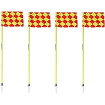 Kwik Goal 6B1204 Evolution Corner Flags 60-Inch H x 1-Inch, Corner