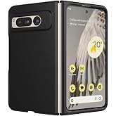 Cresee Case for Google Pixel Fold, Thin Matte Hard PC Cover Phone Case for Pixel Fold - Black